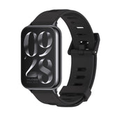 Mijobs Flat Hole Breathable Silicone Watch Band